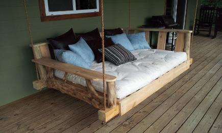 porch swing beds