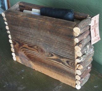 Rustic File Holder