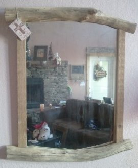 Rustic Locust Mirror